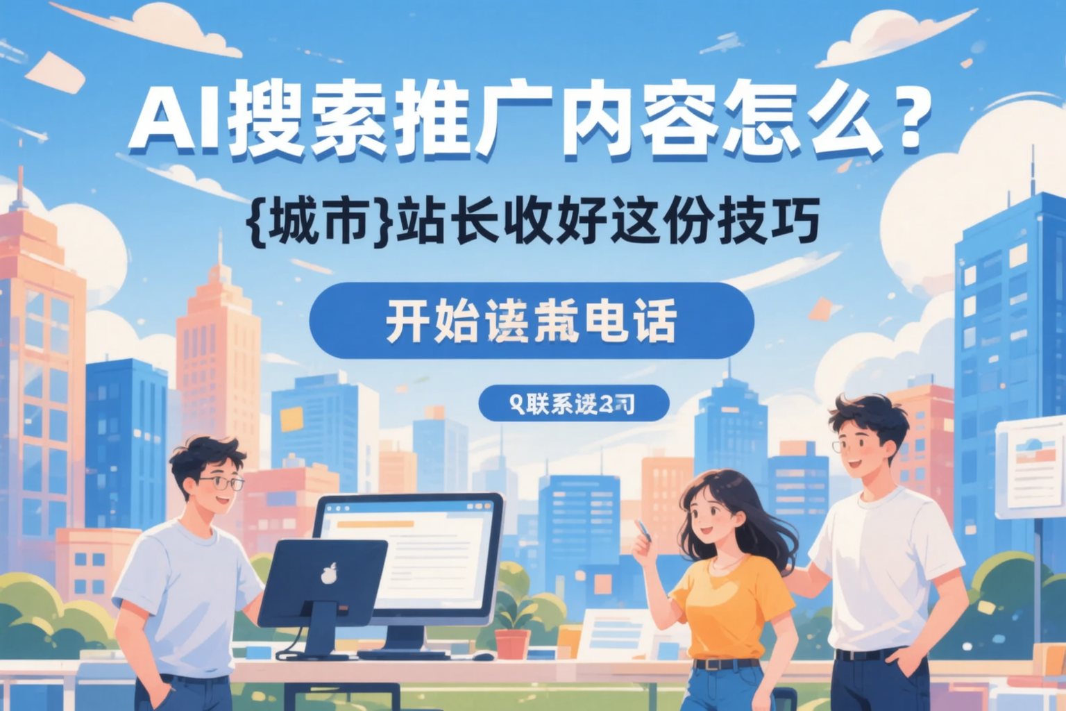 AI搜索推广内容怎么写?即墨站长收好这份技巧